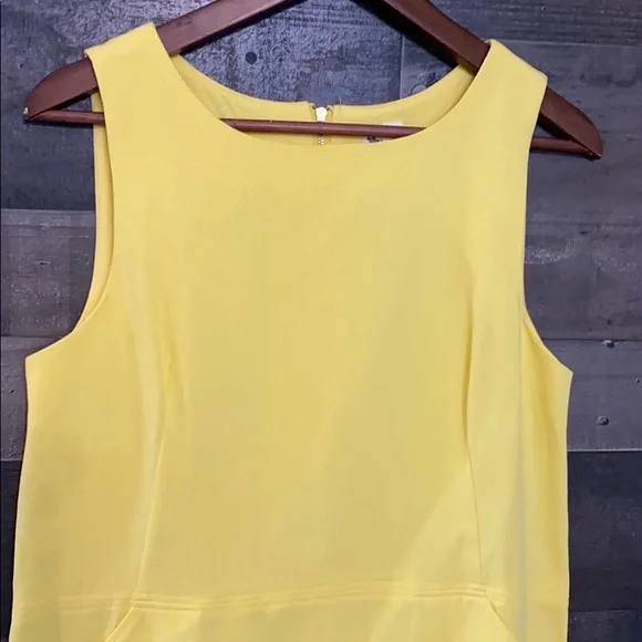 Stunning Yellow Others Follow Dress with Pockets - Picture 2 of 8